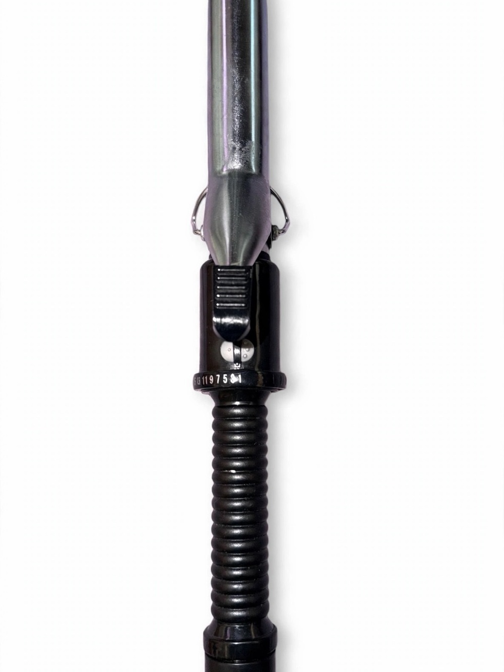 Black Two-Way Radio Antenna Handle Grip Accessory
